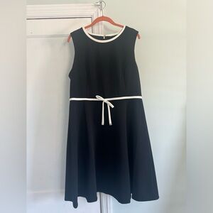 Black and white dress